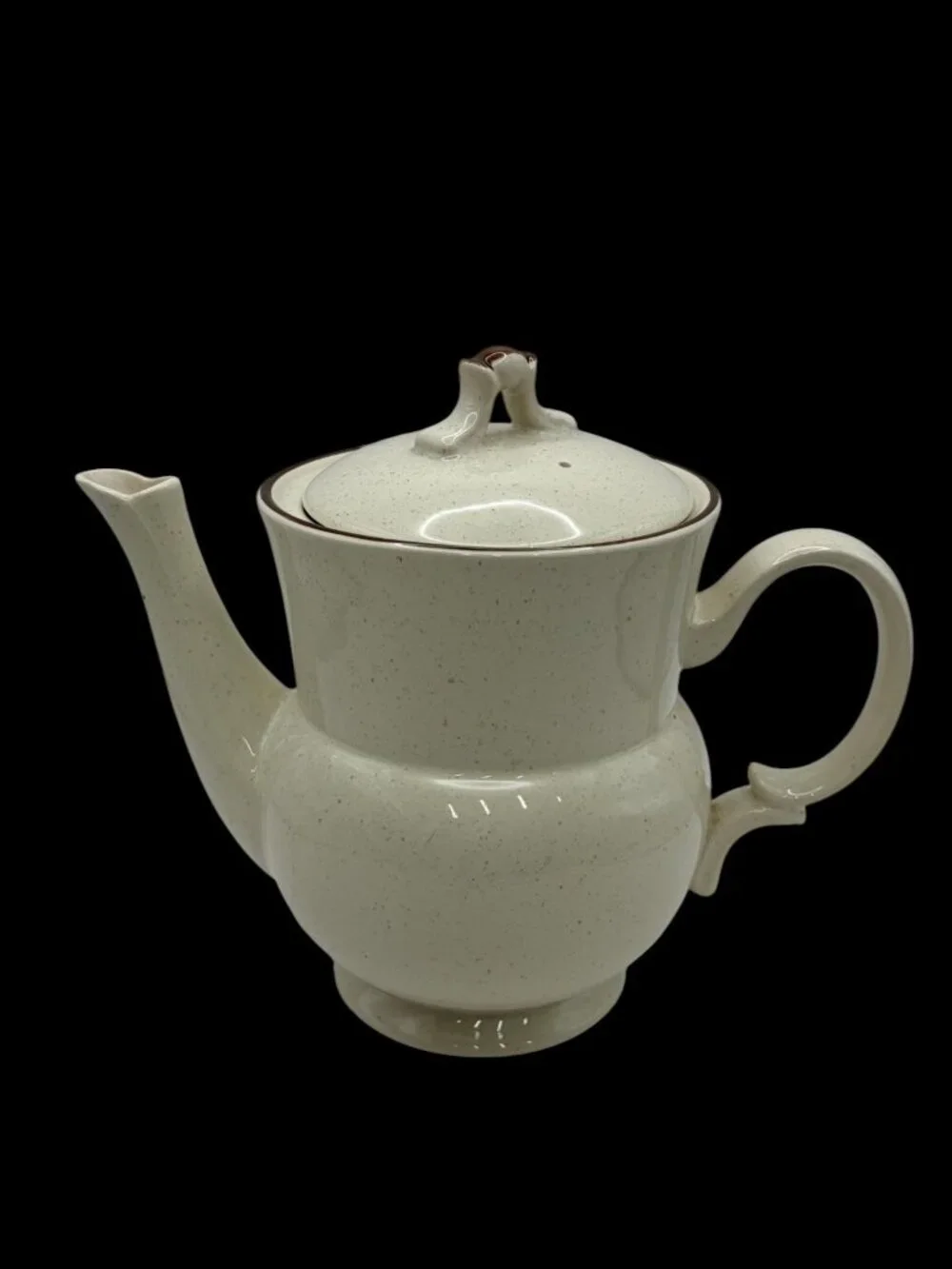 VTG Hearthside Casual Elegance Stoneware Teapot / Coffee Pot – Japan –Cups / 1Qt